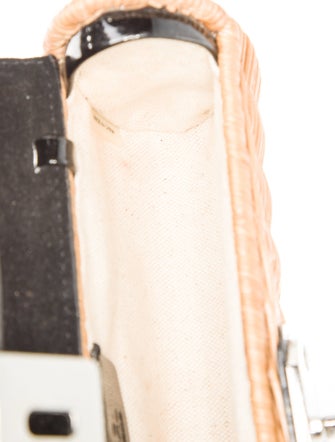 Michael Kors Straw Clutch