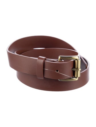 Michael Kors Skinny Leather Belt