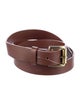 Michael Kors Skinny Leather Belt