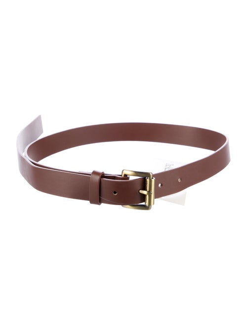 Michael Kors Skinny Leather Belt