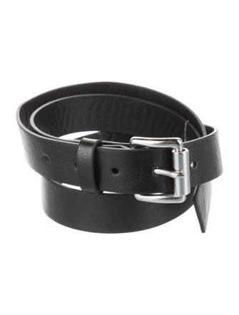 Michael Kors Skinny Leather Belt