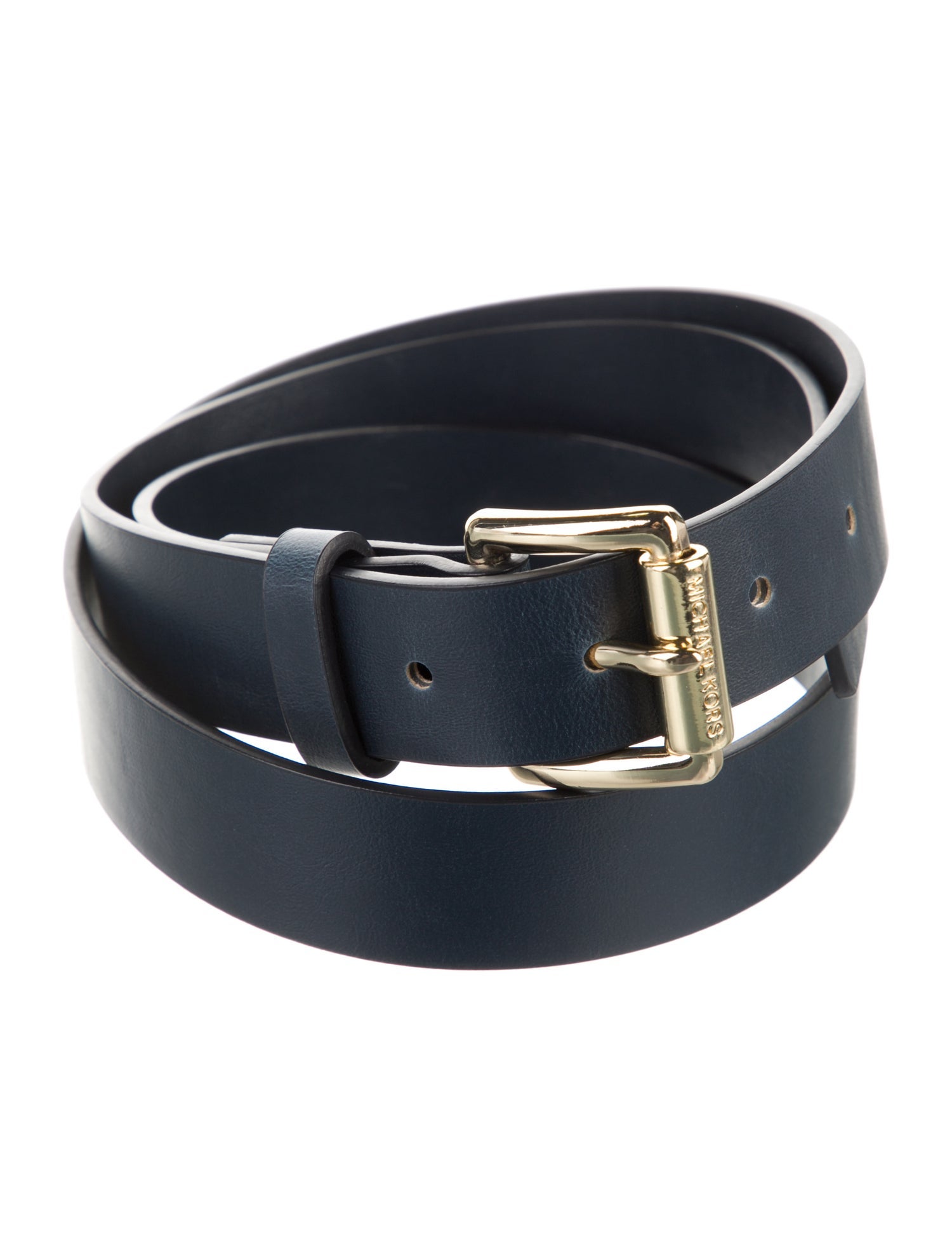 Michael Kors Skinny Vegan Leather Belt