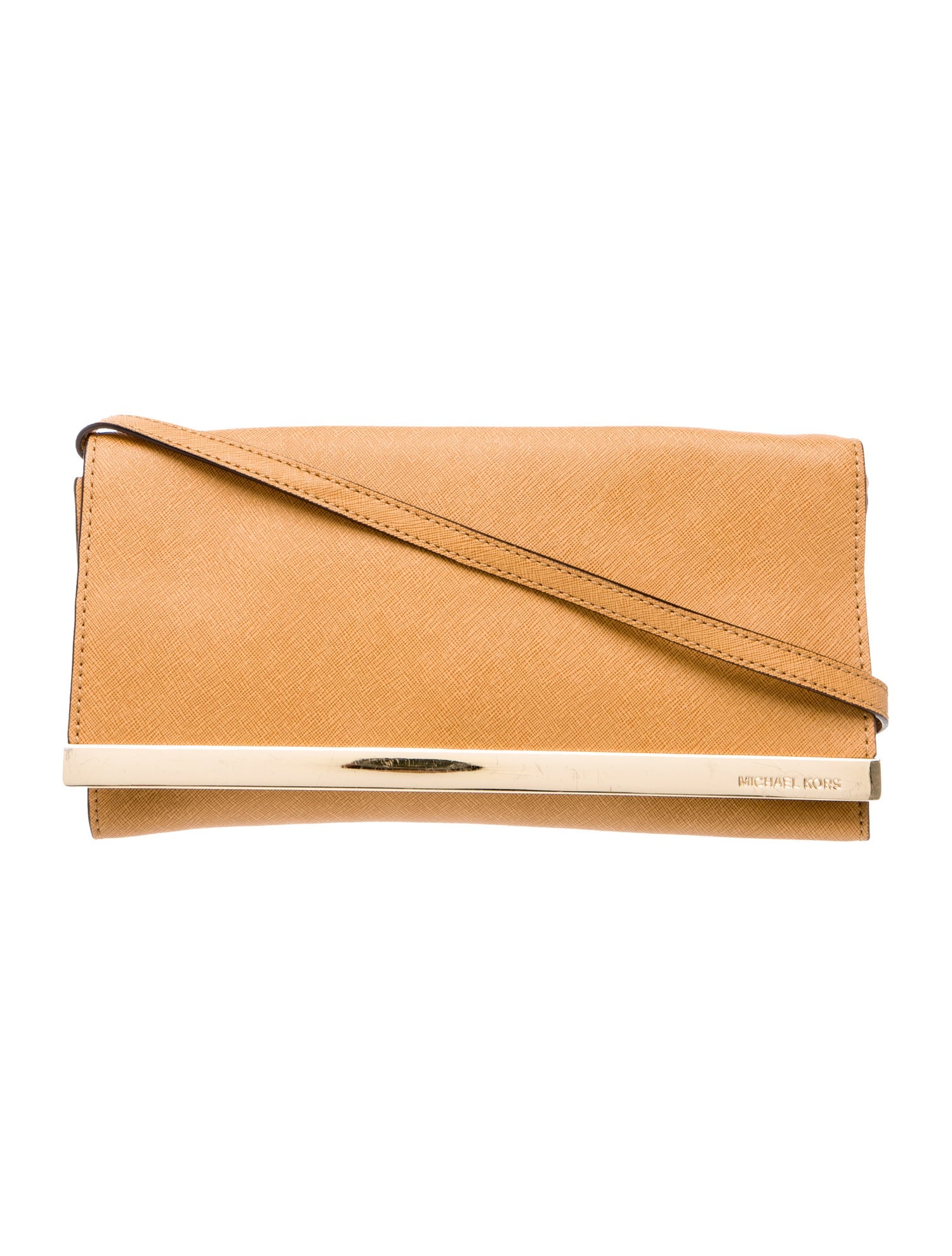 Michael Kors Saffiano Leather Shoulder Bag