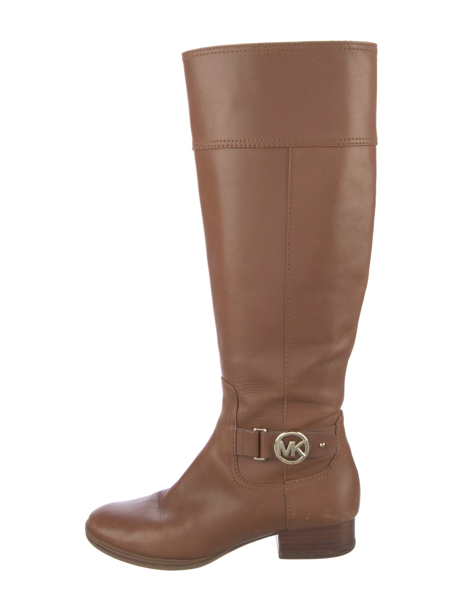 Michael Kors Leather Riding Boots