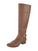 Michael Kors Leather Riding Boots