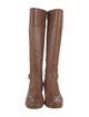 Michael Kors Leather Riding Boots
