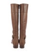 Michael Kors Leather Riding Boots