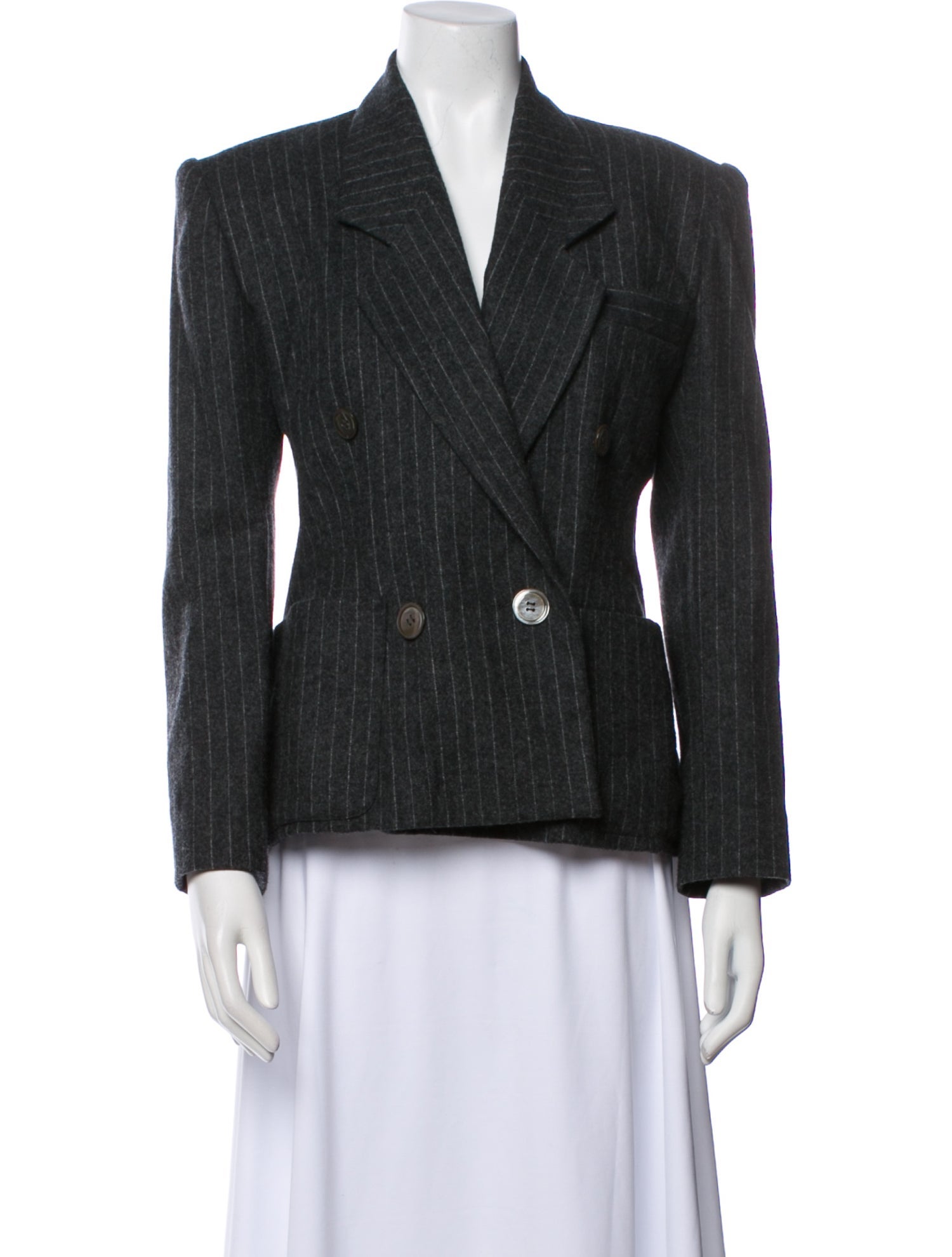 Michael Kors Wool Striped Blazer