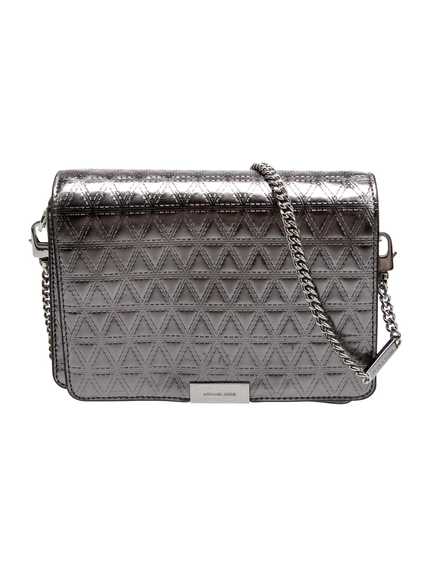 Michael Kors Patent Leather Crossbody Bag