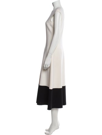 Michael Kors Virgin Wool Long Dress
