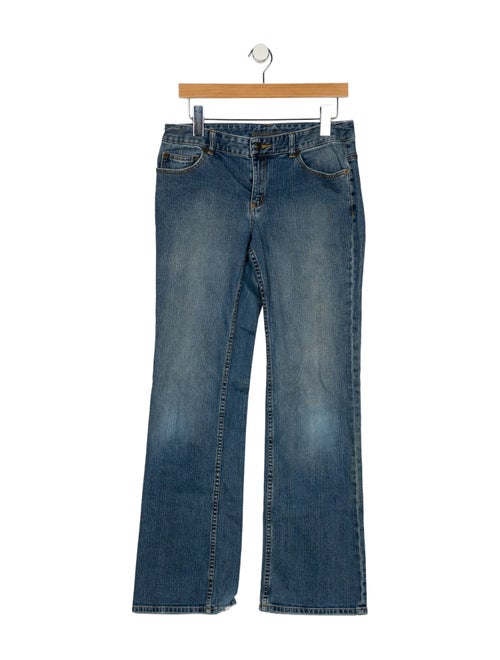 Michael Kors Low-Rise Wide Leg Jeans