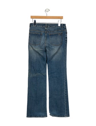 Michael Kors Low-Rise Wide Leg Jeans