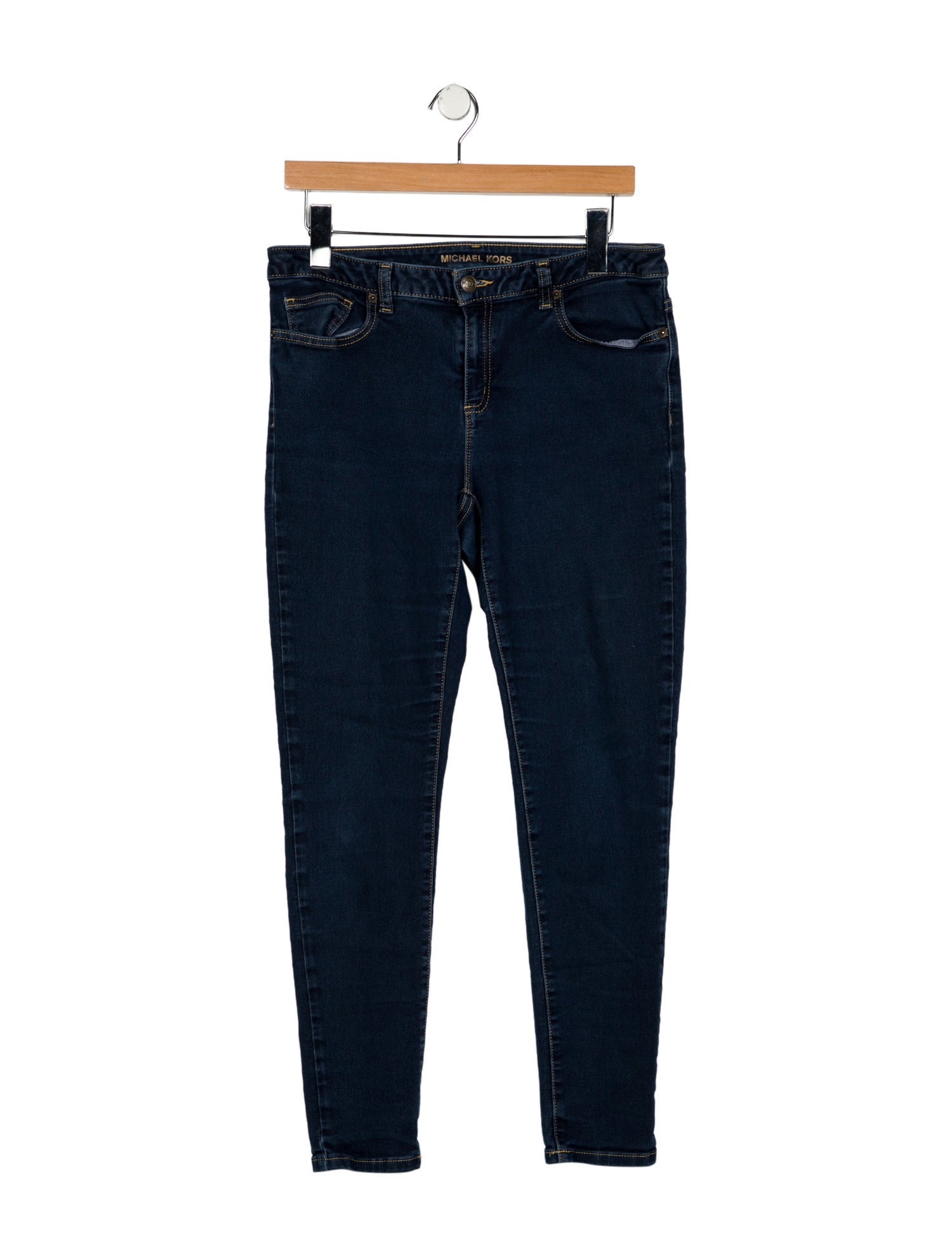 Michael Kors High-Rise Skinny Leg Jeans