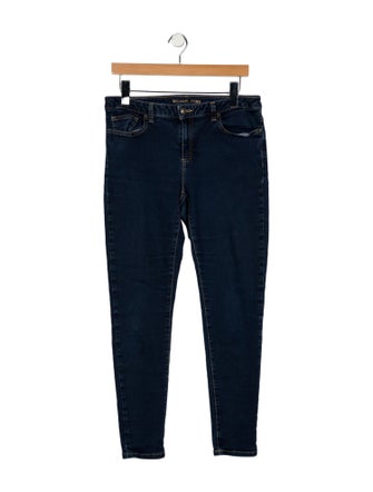 Michael Kors High-Rise Skinny Leg Jeans