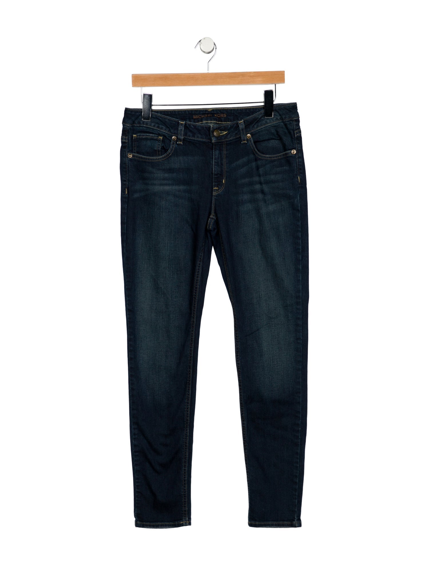 Michael Kors High-Rise Skinny Leg Jeans