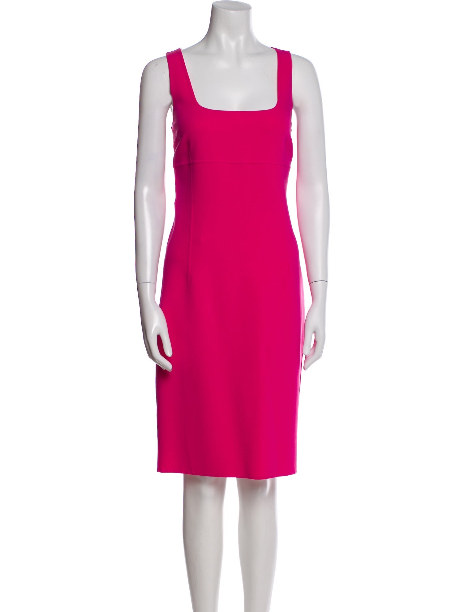 Michael Kors Virgin Wool Knee-Length Dress
