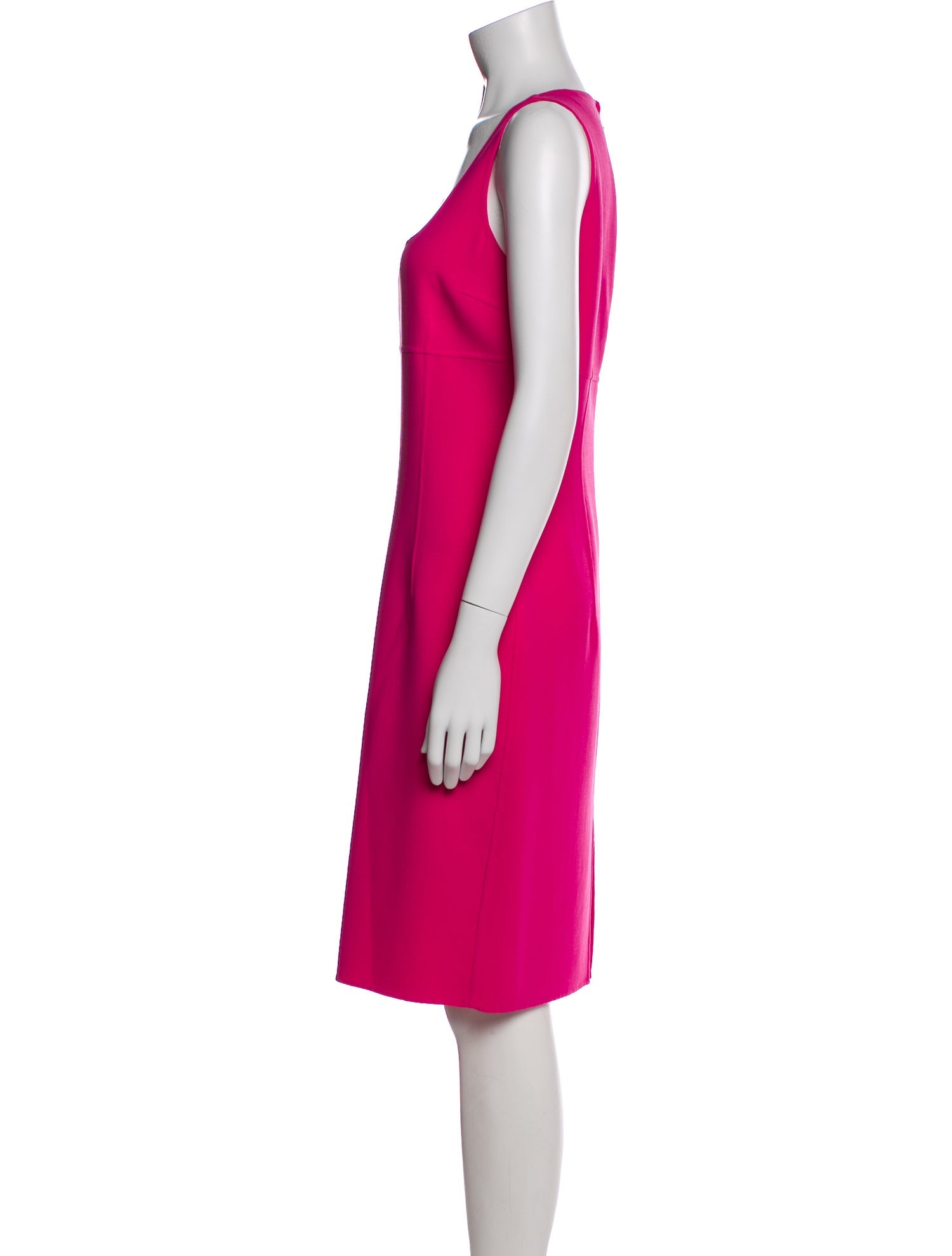 Michael Kors Virgin Wool Knee-Length Dress
