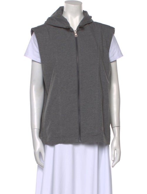 Michael Kors Mock Neck Short Sleeve Sweatshirt