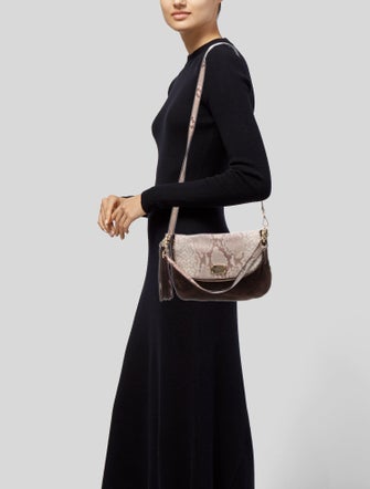 Michael Kors Suede Shoulder Bag