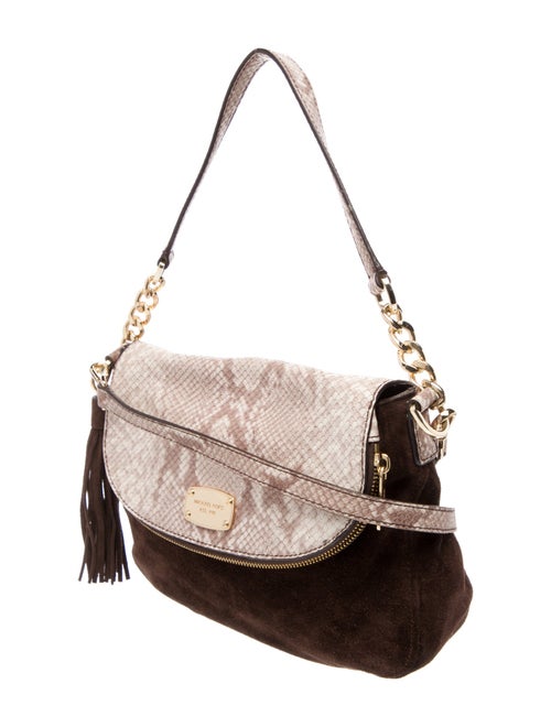 Michael Kors Suede Shoulder Bag