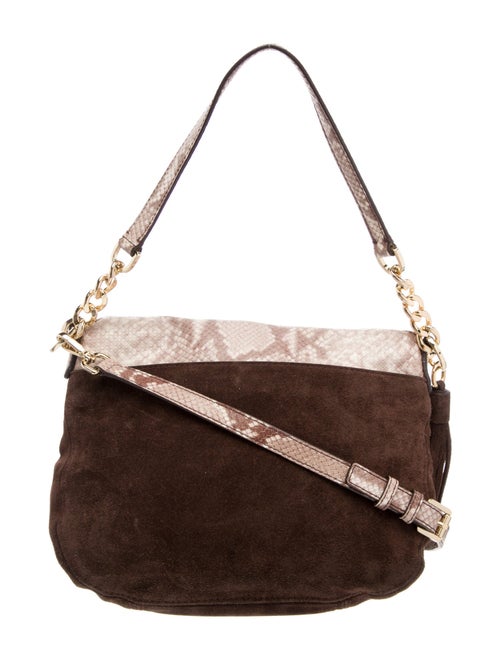 Michael Kors Suede Shoulder Bag