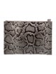 Michael Kors Embossed Leather Clutch