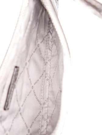 Michael Kors Embossed Leather Clutch