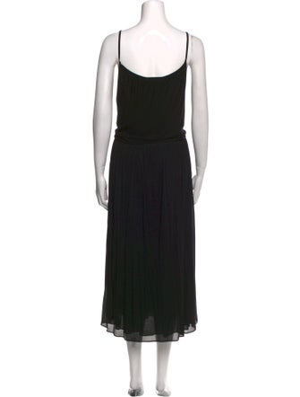 Michael Kors Scoop Neck Long Dress