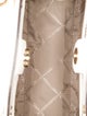 Michael Kors Embossed Leather Top Handle Bag