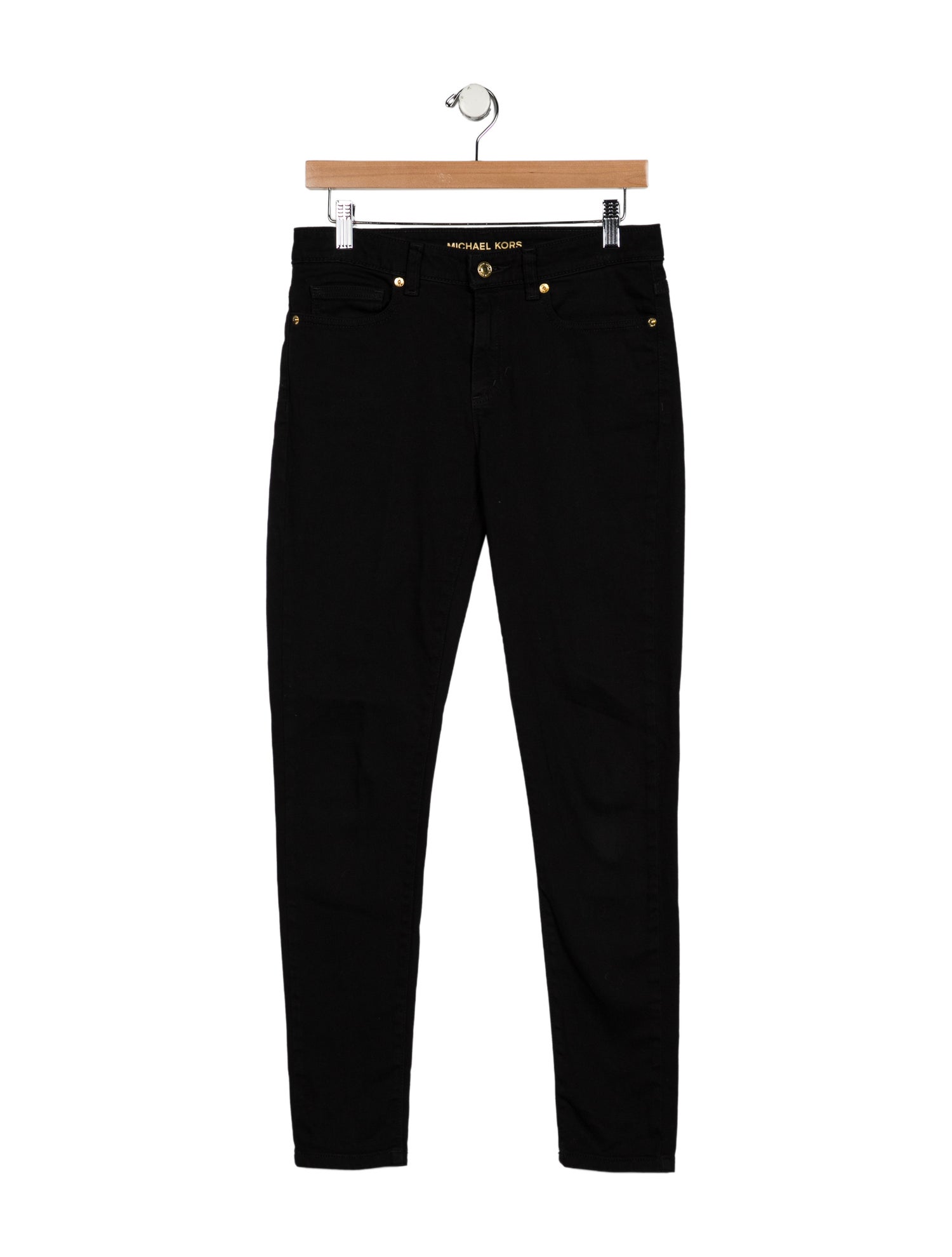 Michael Kors Mid-Rise Skinny Leg Jeans