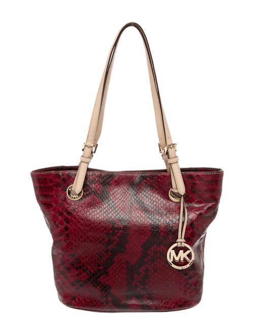 Michael Michael Kors Python Shoulder Bag