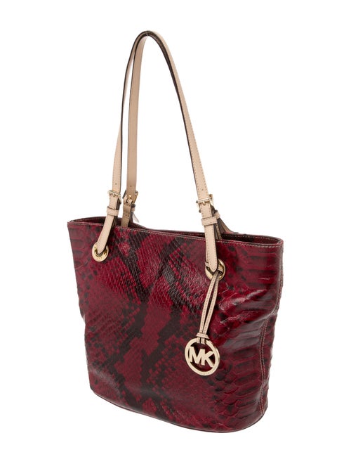 Michael Michael Kors Python Shoulder Bag