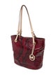 Michael Michael Kors Python Shoulder Bag