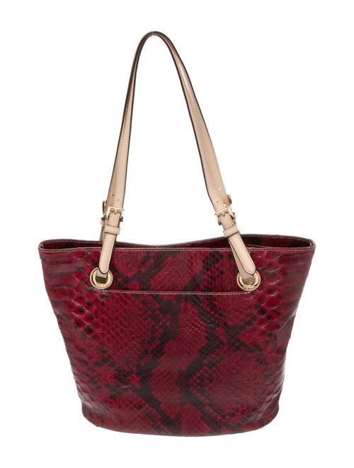 Michael Michael Kors Python Shoulder Bag