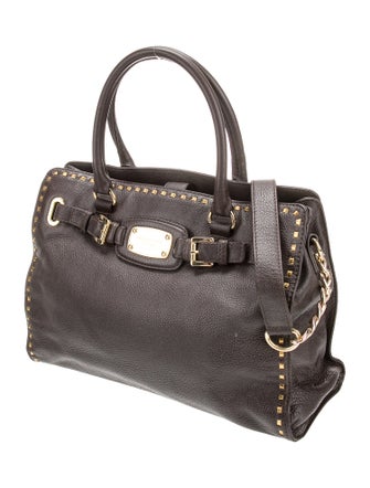 Michael Kors Leather Top Handle Bag