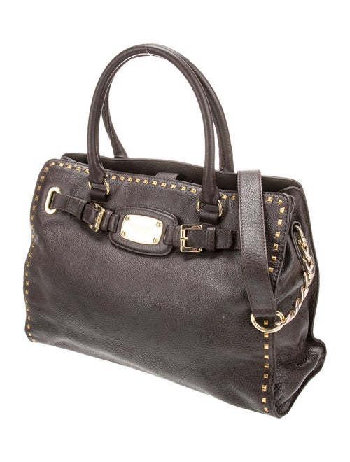 Michael Kors Leather Top Handle Bag