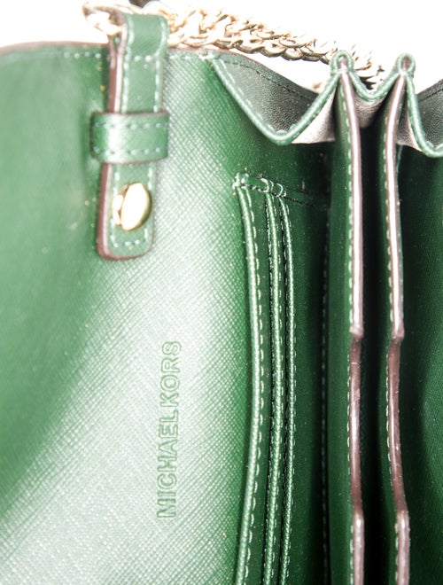 Michael Kors Saffiano Leather Crossbody Bag