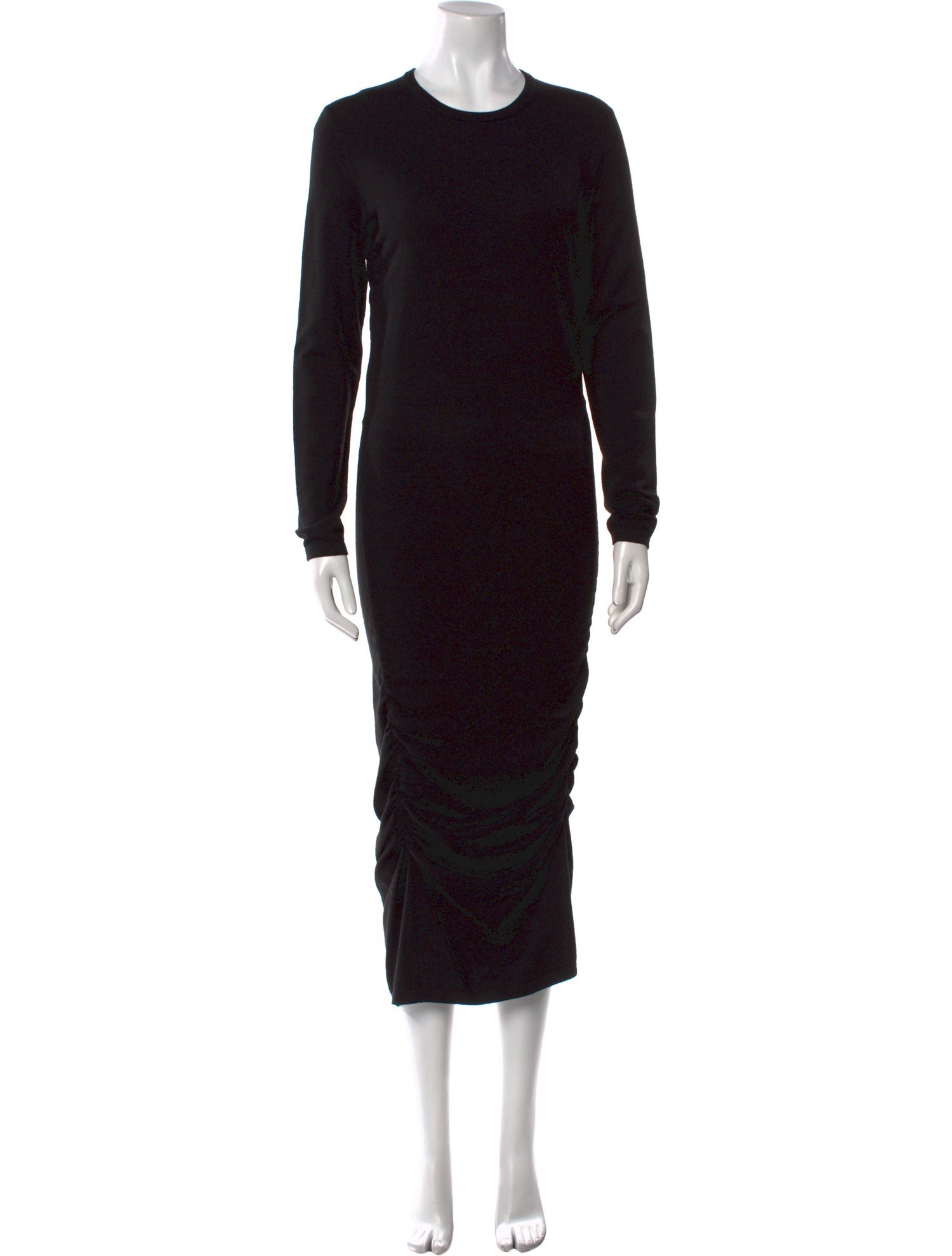 Michael Kors Merino Wool Midi Length Dress