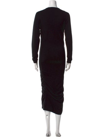 Michael Kors Merino Wool Midi Length Dress