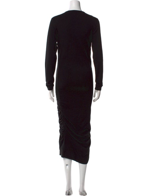 Michael Kors Merino Wool Midi Length Dress