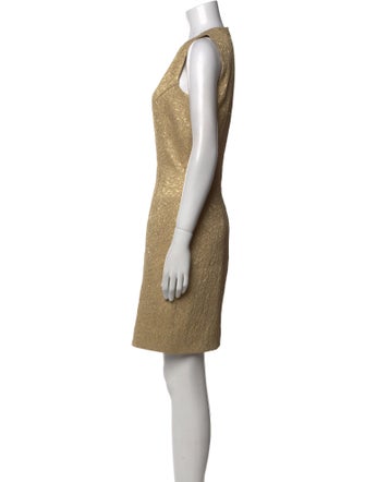 Michael Kors Crew Neck Mini Dress