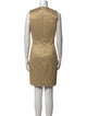 Michael Kors Crew Neck Mini Dress