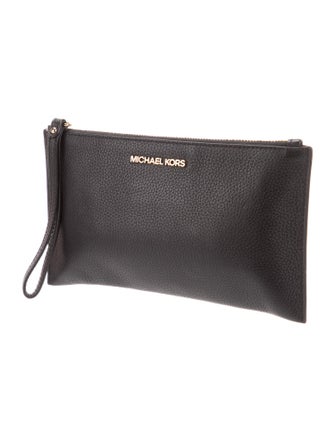 Michael Kors Leather Clutch