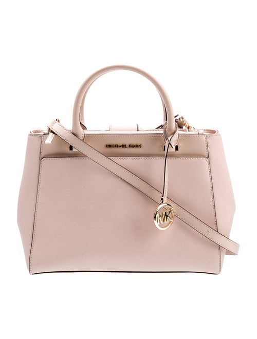 Michael Kors Saffiano Leather Top Handle Bag