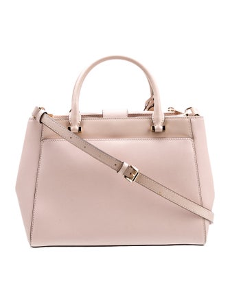 Michael Kors Saffiano Leather Top Handle Bag