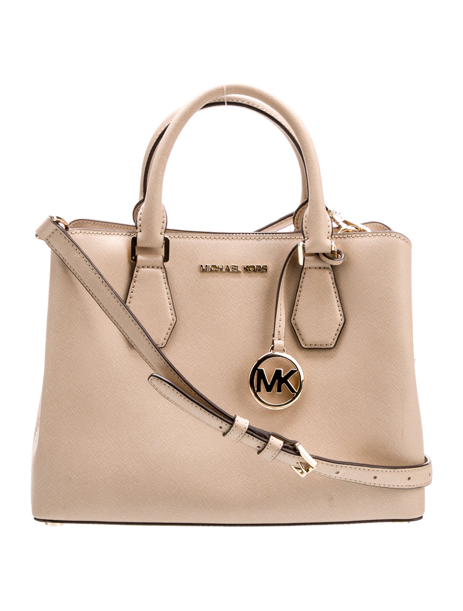 Michael Kors Leather Top Handle Bag
