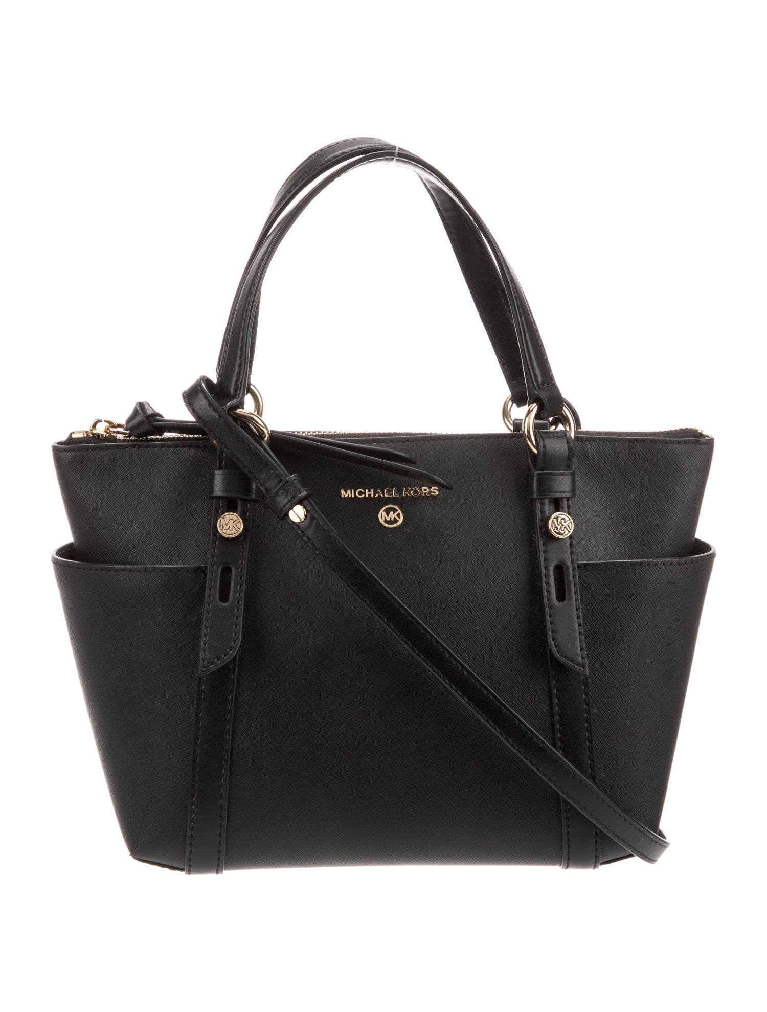 Michael Kors Saffiano Leather Top Handle Bag