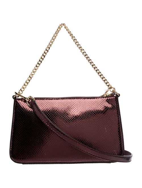 Michael Kors Embossed Leather Crossbody Bag