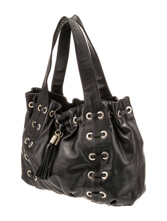 Michael Kors Leather Bucket Bag
