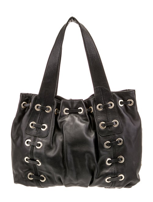 Michael Kors Leather Bucket Bag